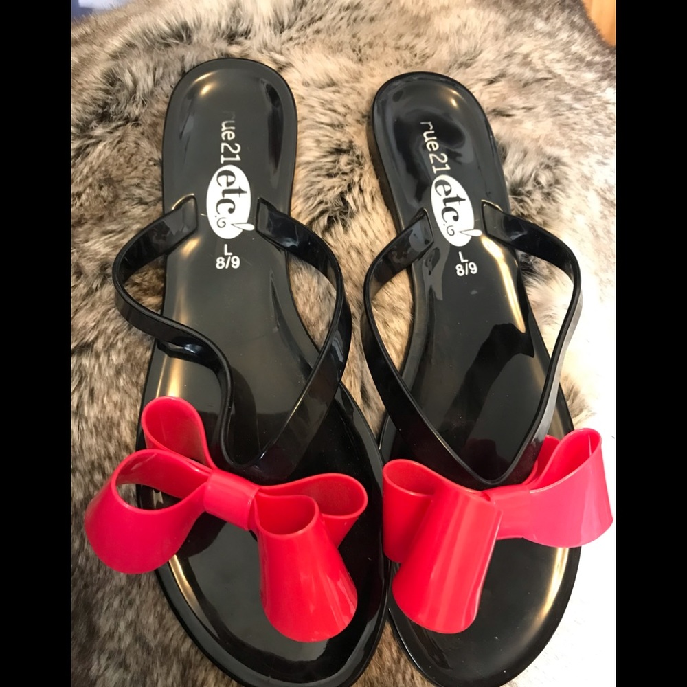 Rue 21 gel sandals/flip flops